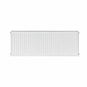 Flomasta Type 22 Double-Panel Double Convector Radiator 400 x 1200mm White 4987BTU 2 Flomasta Type 22 Double-Panel Double Convector Radiator 400 x 1200mm White 4987BTU - Image 2