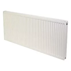 Stelrad Accord Compact Type 21 Double-Panel Plus Single Convector Radiator 600 x 1600mm White 6869BTU