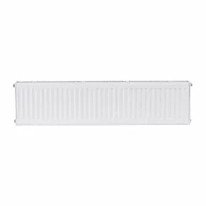 Flomasta Type 11 Single-Panel Single Convector Radiator 300 x 1200mm White 2130BTU 2 Flomasta Type 11 Single-Panel Single Convector Radiator 300 x 1200mm White 2130BTU - Image 2