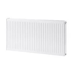 Central Heating Radiators shop 18 Flomasta Type 22 Double-Panel Double Convector Radiator 600 x 1200mm White 6998BTU