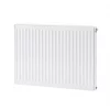 Flomasta Type 21 Double-Panel Plus Single Convector Radiator 600 x 700mm White 3192BTU
