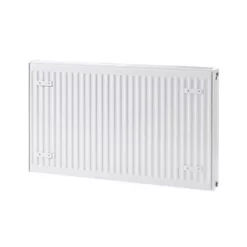 Central Heating Radiators shop 16 Flomasta Type 22 Double-Panel Double Convector Radiator 600 x 1000mm White 5832BTU