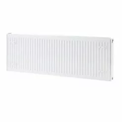 Flomasta Type 22 Double-Panel Double Convector Radiator 500 x 1400mm White 7030BTU -Central Heating Radiators shop 888XP A2