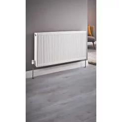 Kudox Premium Type 22 Double-Panel Double Convector Radiator 600 x 1200mm White 7208BTU -Central Heating Radiators shop 91485 A5